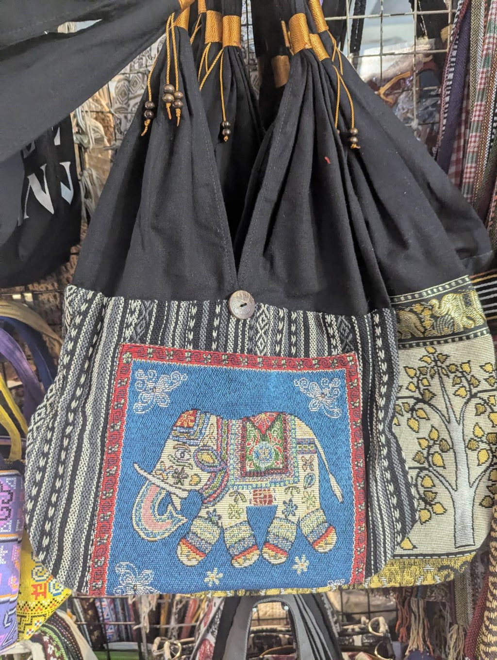 Strandtasche mit thailändischem Elefanten