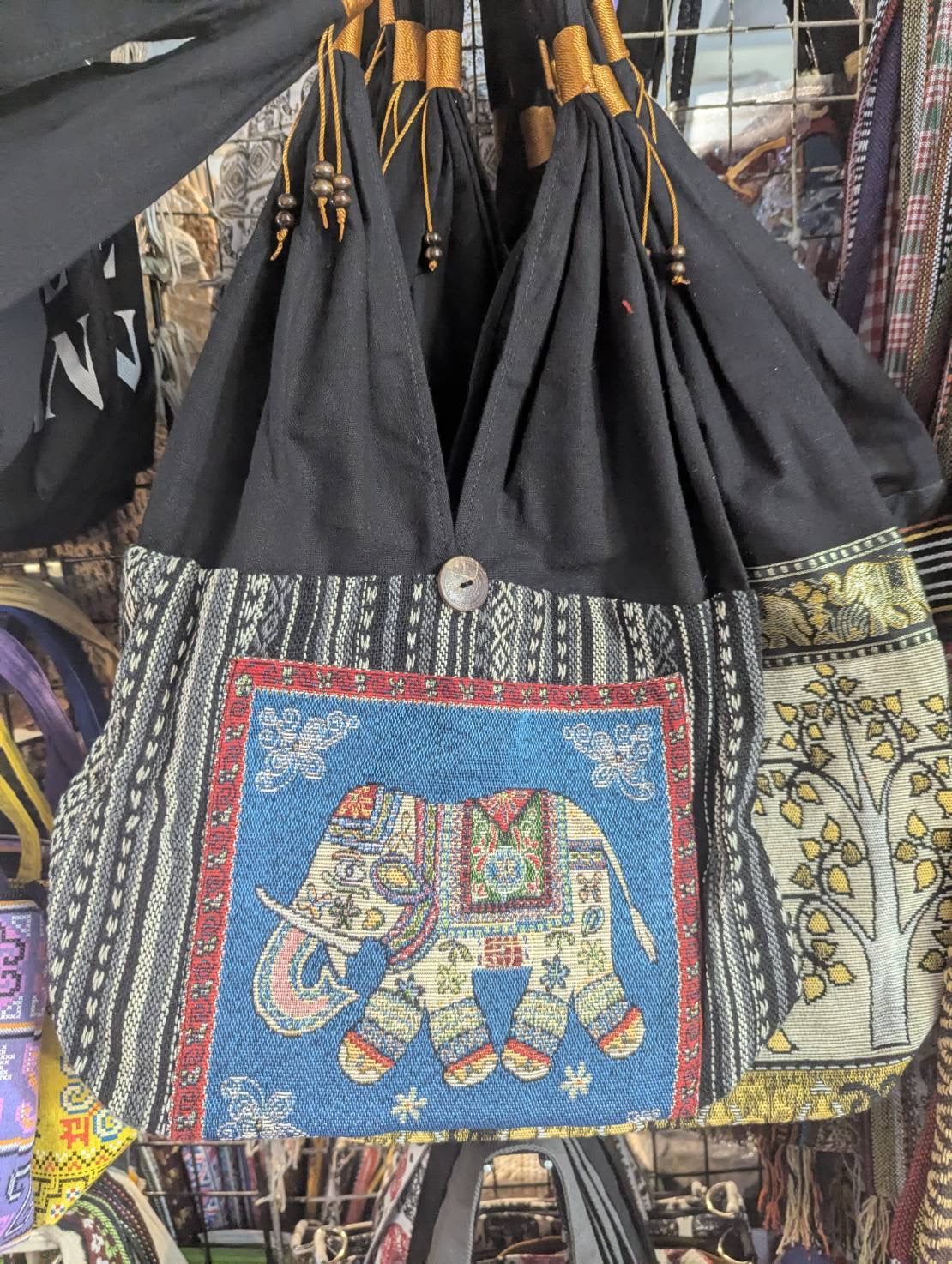 Strandtasche mit thailändischem Elefanten