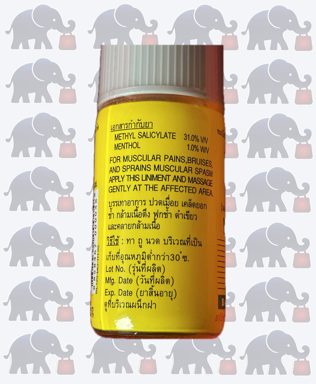 Namman Muay Boxing Linement Massage Öl