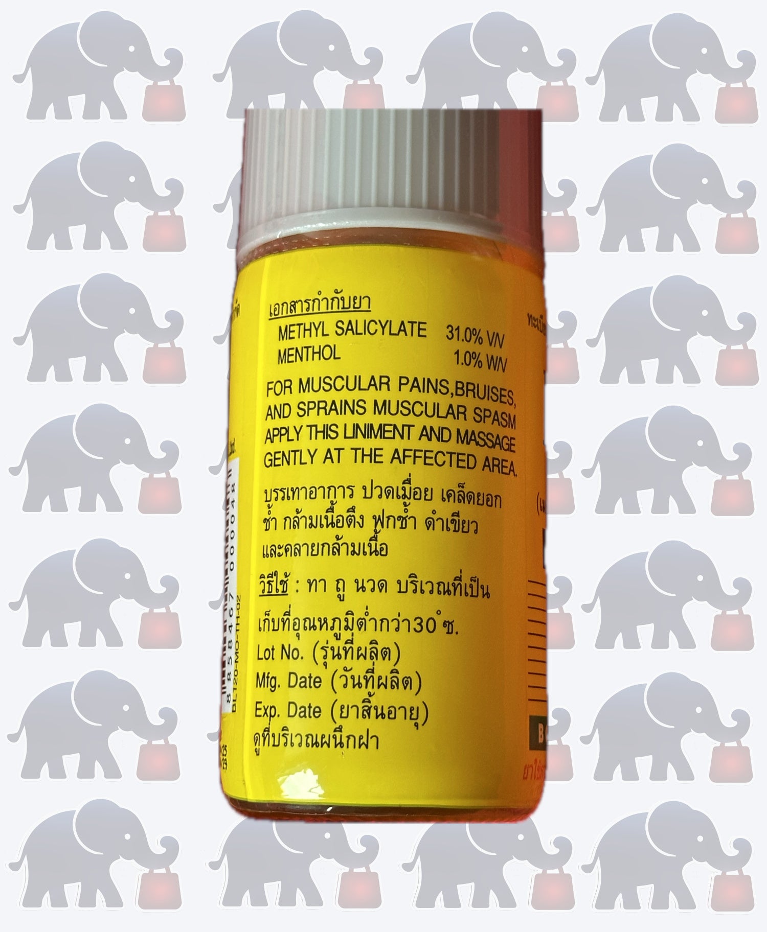 Namman Muay Boxing Linement Massage Öl