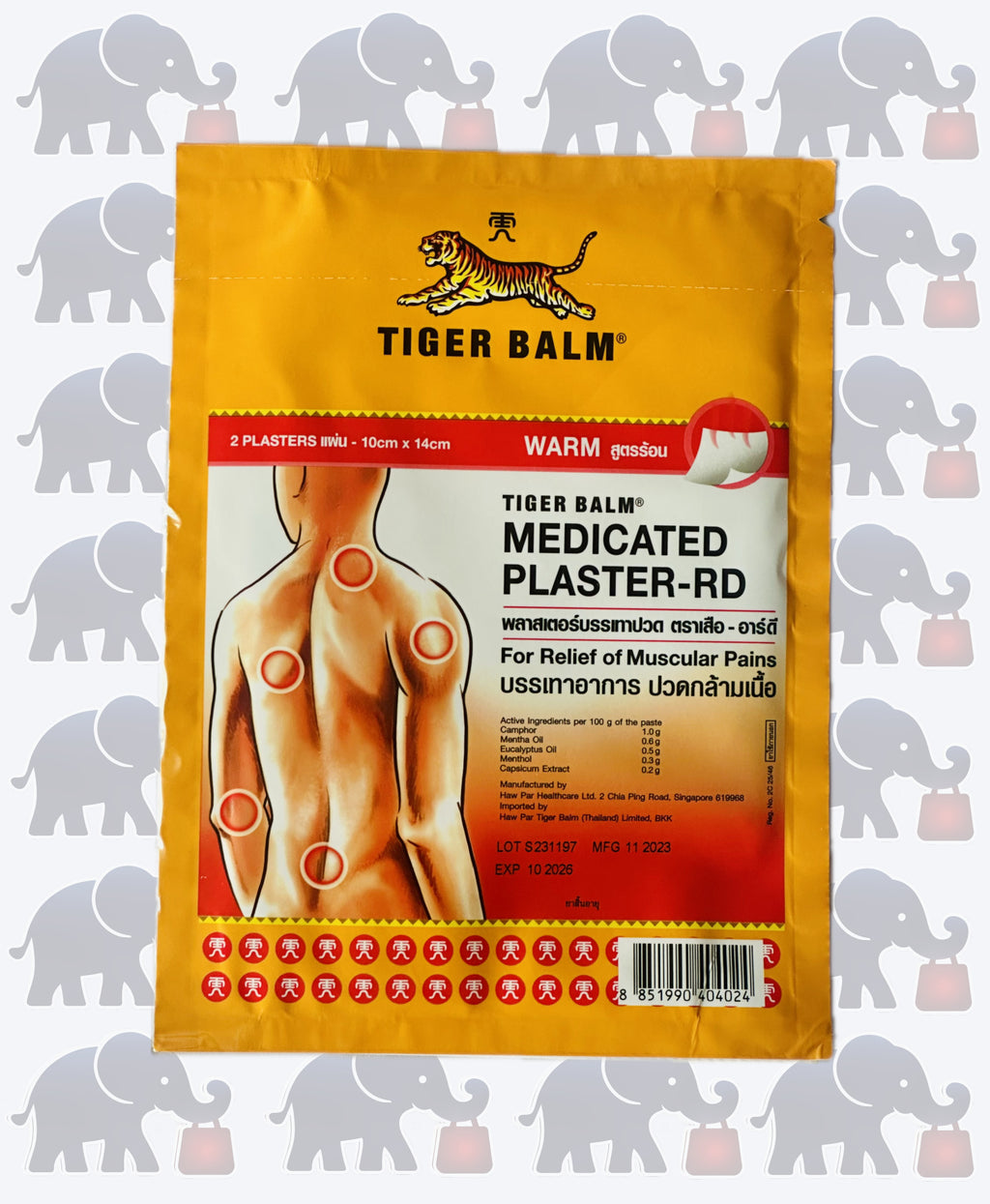 Tigerbalm Pflaster